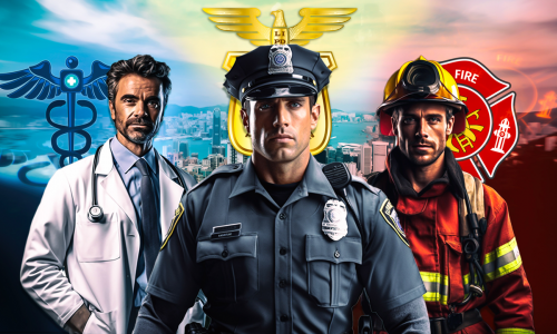 Rescue Team 911 Simulator - Ambulance, Police, Firefighter