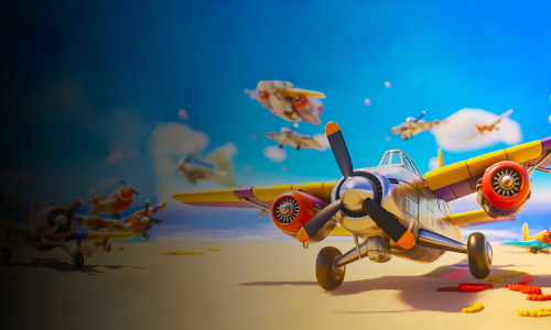 Toy Airplane Race Simulator