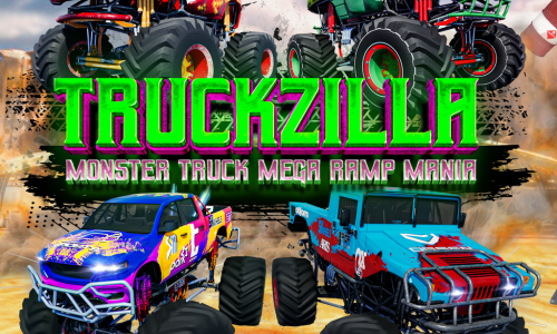 Truckzilla - Monster Truck Mega Ramp Mania