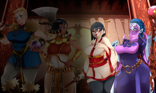 Warriors Waifus Mahjong 