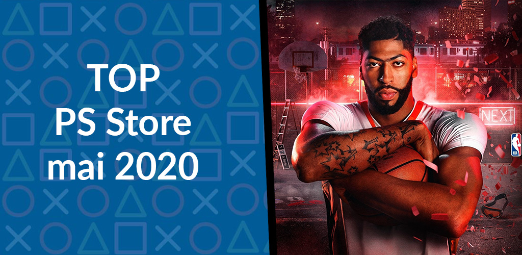Jeux les plus téléchargés sur le PlayStation Store au mois de mai 2020