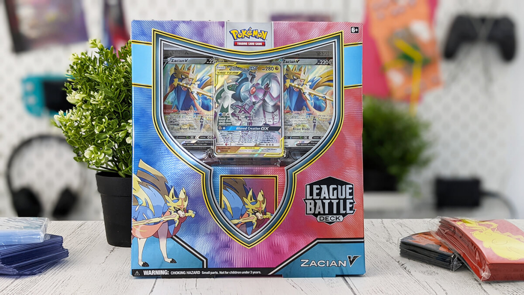 Unboxing du Deck Combat de Ligue – Zacian-V