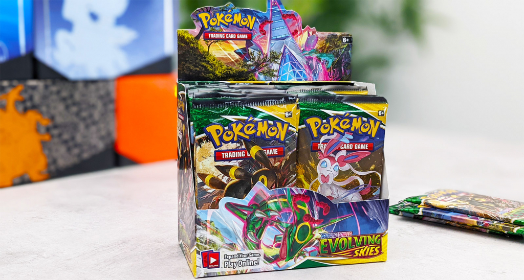 Unboxing d'une display Pokémon Évolution Céleste