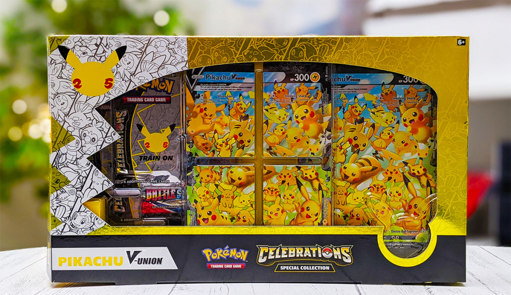 Coffret Pokémon Pikachu V-Union Célébrations