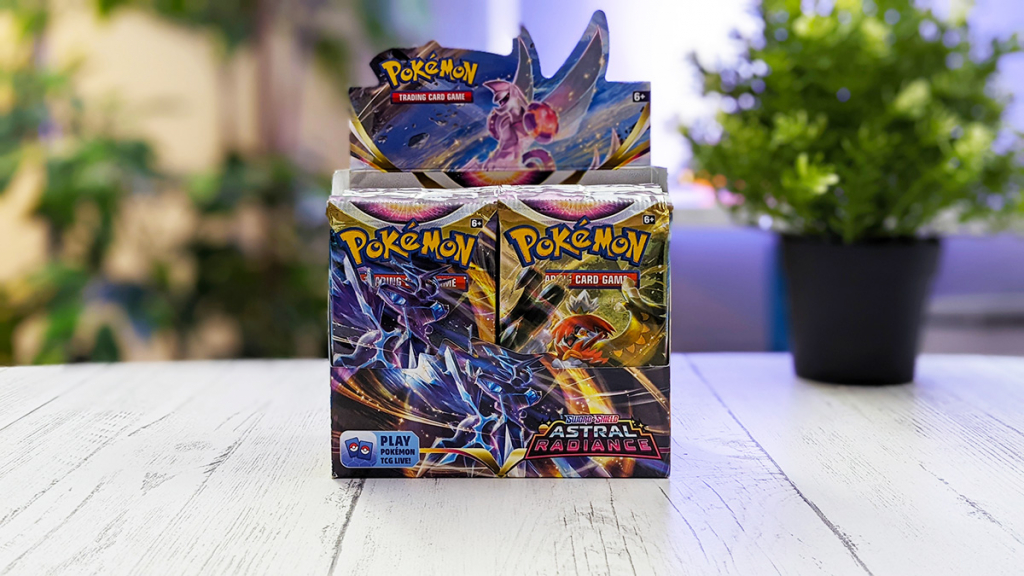 Unboxing d'une display Pokémon Astres Radieux