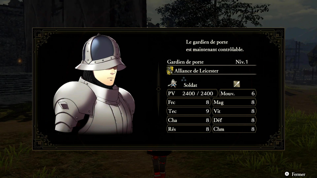 Fire Emblem Warriors - Three Hopes : Comment recruter Le gardien de porte