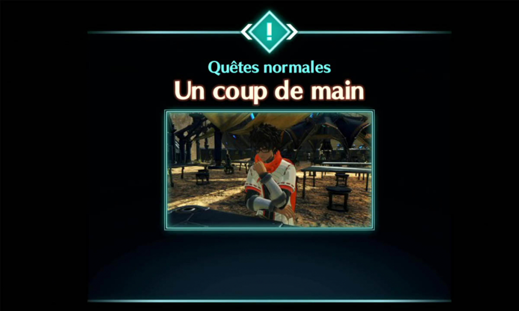 Quête Un coup de main