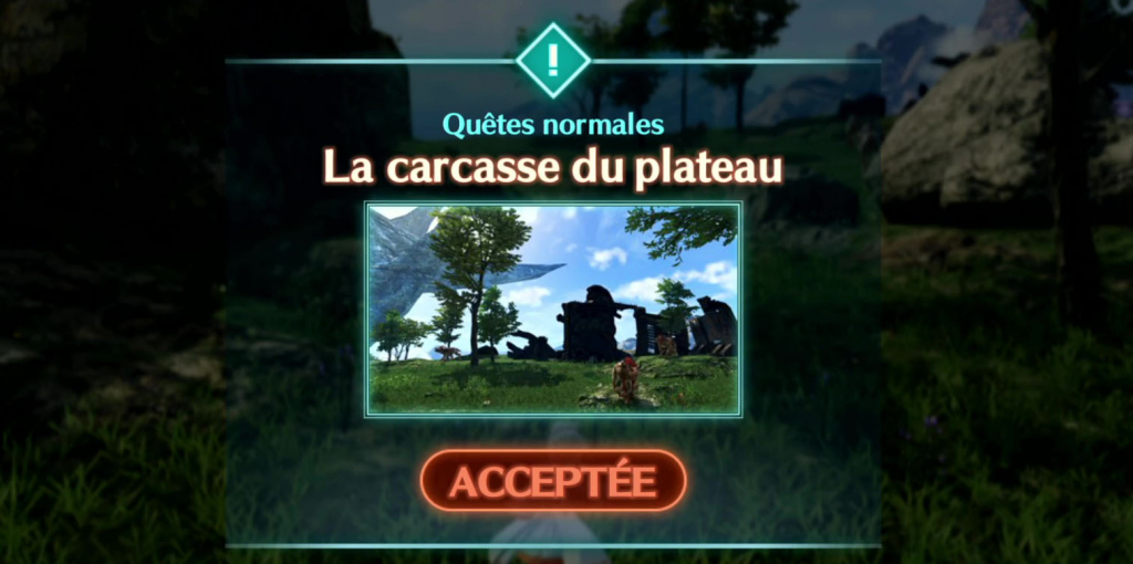 La carcasse du plateau