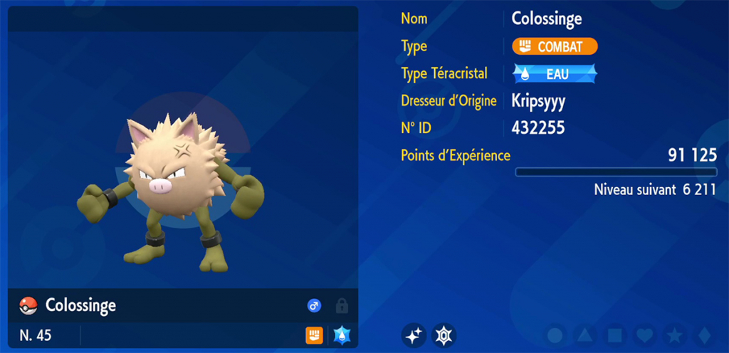 Guide des Pokémon Shiny/Chromatiques