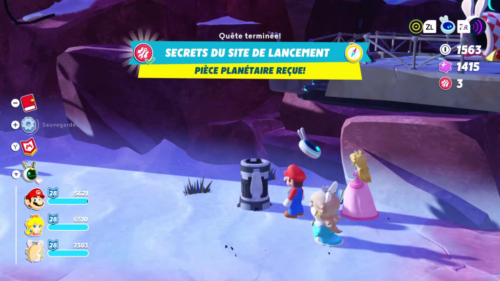 Quête secondaire - Secrets du site de lancement