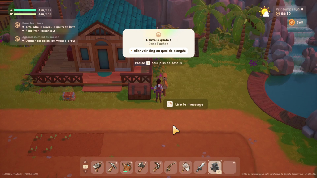 Coral Island: Quête principale 11 - Dans l’océan