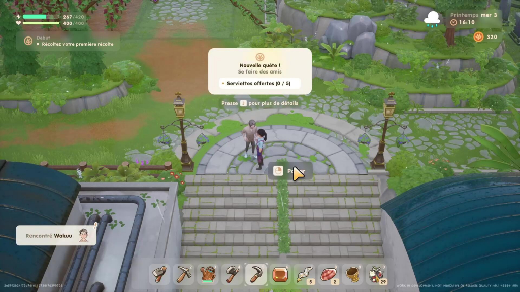 Coral Island: Quête principale 4 - Se faire des amis