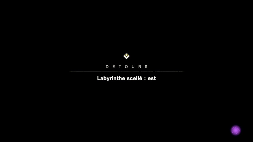 Labyrinthe scellé : est