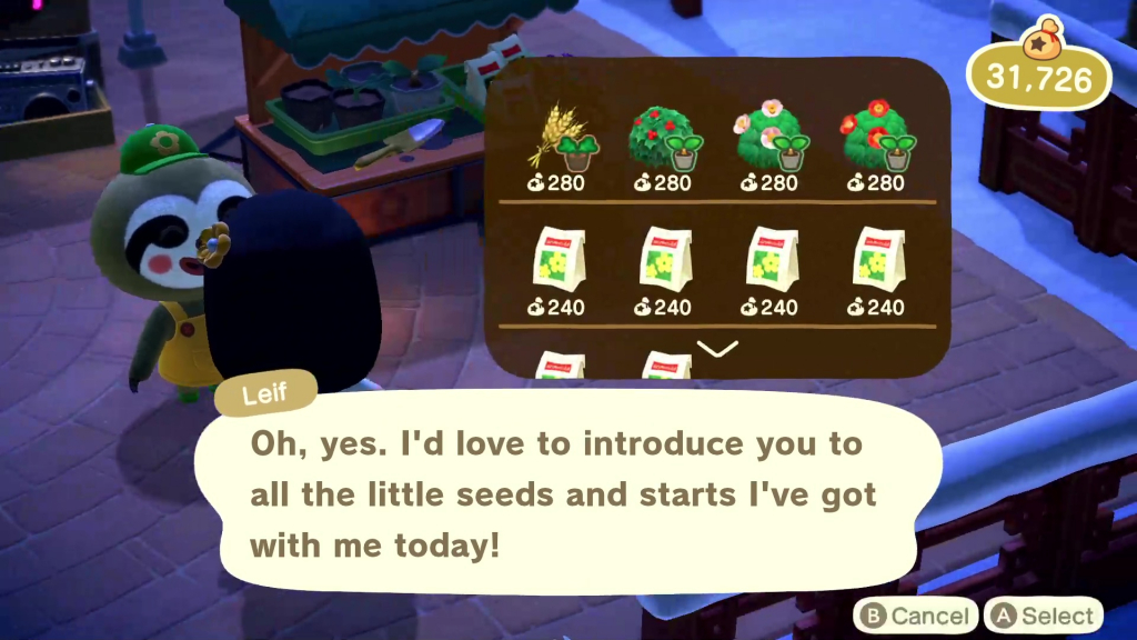 Animal Crossing : New Horizons - How to meet Leif and his rewards