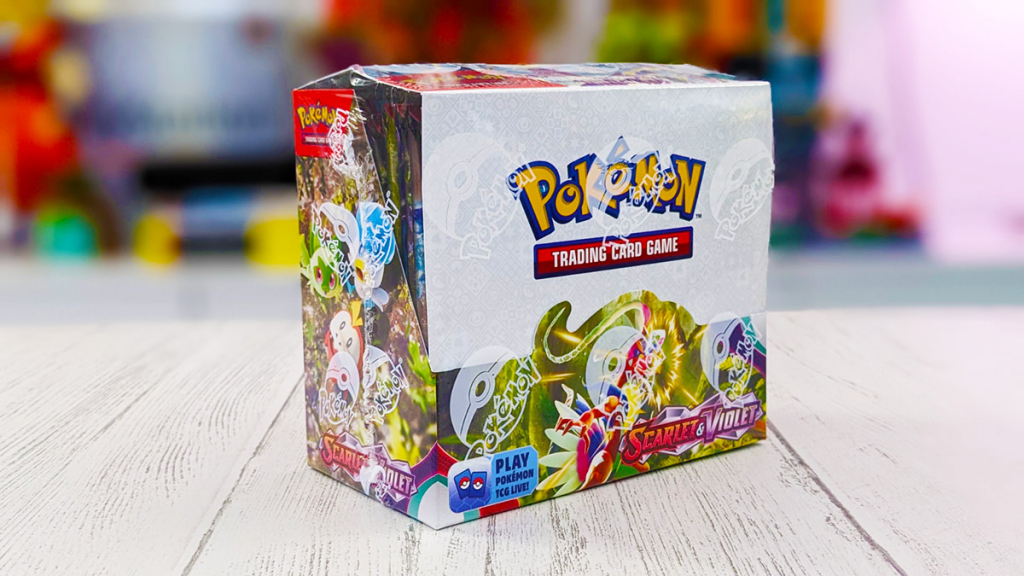 Unboxing d'une display Pokémon Écarlate et Violet