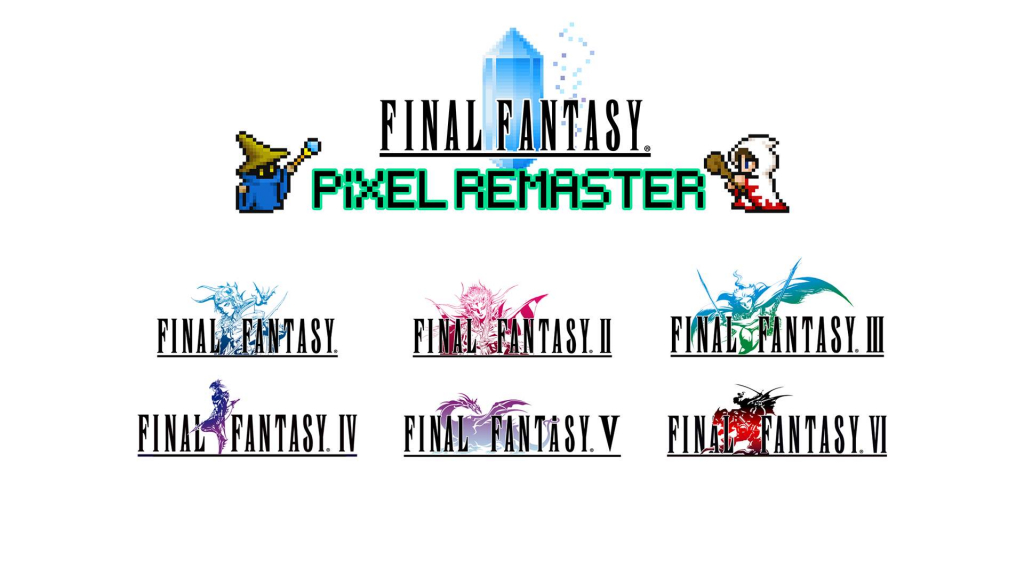 Final Fantasy Pixel Remaster sera disponible à partir du 10 avril