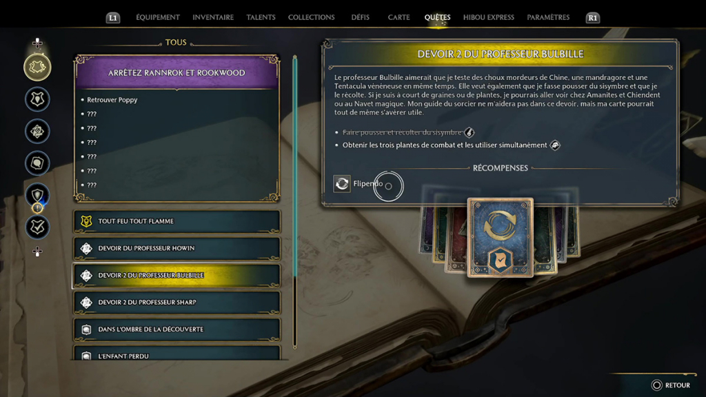 Hogwarts Legacy - Professor Garlick's Assignment 2