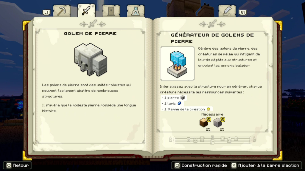 Golems de pierre