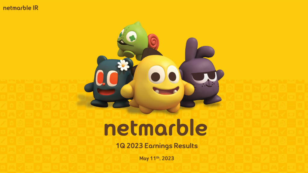 Netmarble publie ses résultats financiers pour le premier trimestre 2023