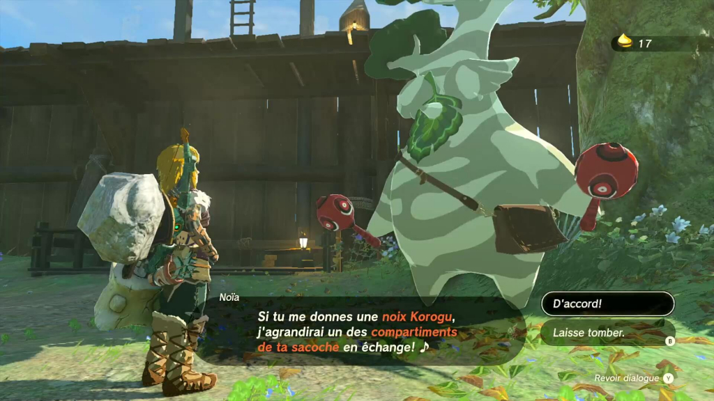 Zelda: Tears of the Kingdom - Comment agrandir son inventaire