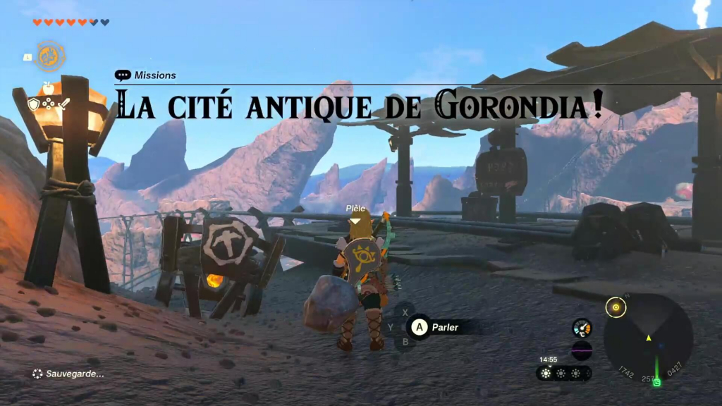 Zelda: Tears of the Kingdom - La Cité Antique de Gorondia
