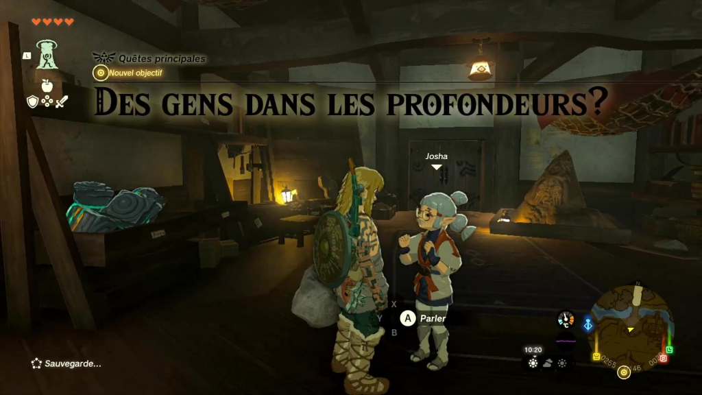 Zelda: Tears of the Kingdom - Des gens dans les profondeurs ?