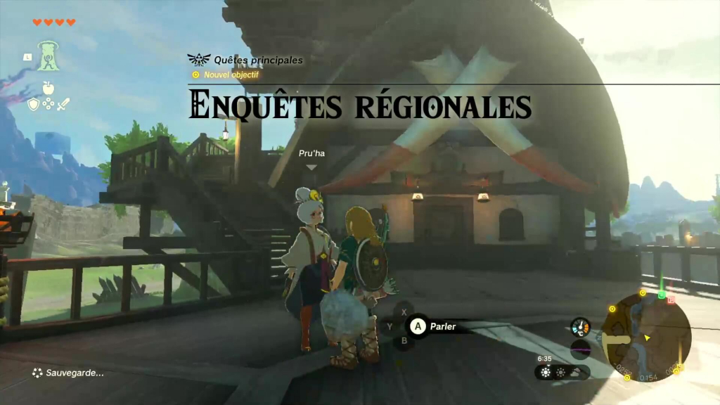 Zelda: Tears of the Kingdom - Enquêtes régionales - Partie 1
