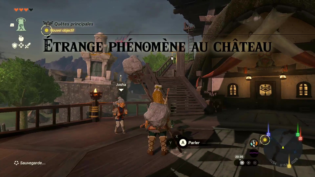 Zelda: Tears of the Kingdom - Étrange phénomène au château - Partie 1