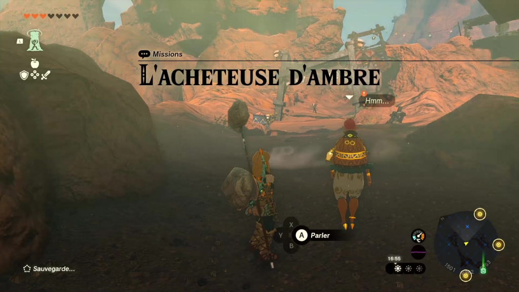 Zelda: Tears of the Kingdom - L’acheteuse d’ambre