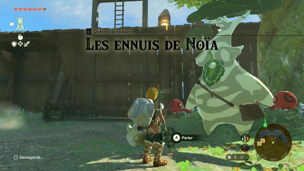 Zelda: Tears of the Kingdom - Les ennuis de Noïa