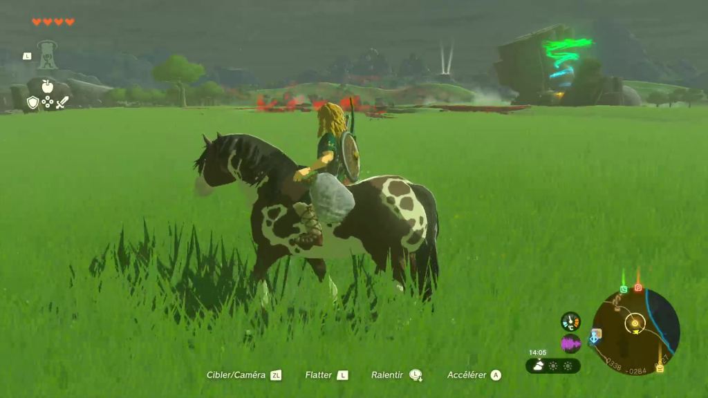 Zelda: Tears of the Kingdom - Comment monter sur un cheval