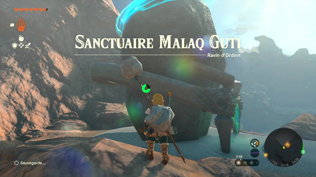 Zelda: Tears of the Kingdom - Sanctuaire Malaq Guti