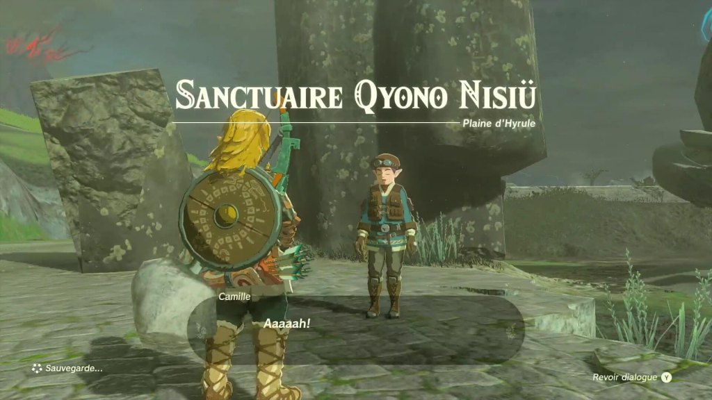 Zelda: Tears of the Kingdom - Sanctuaire Qyono Nisiü