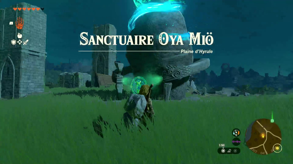 Zelda: Tears of the Kingdom - Sanctuaire Oya Miö