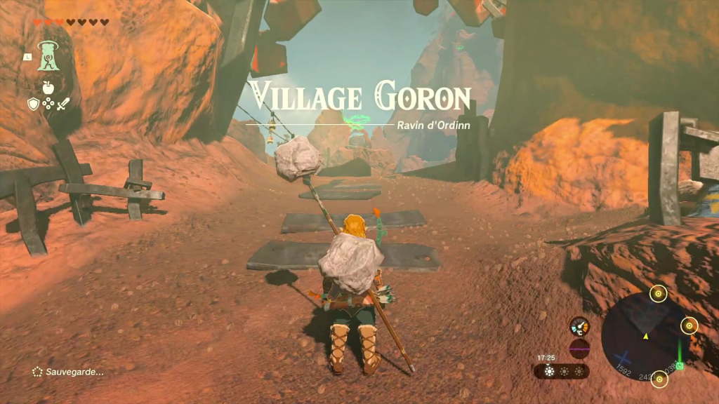 Zelda: Tears of the Kingdom - Enquêtes régionales - Partie 3: Aller au village Goron