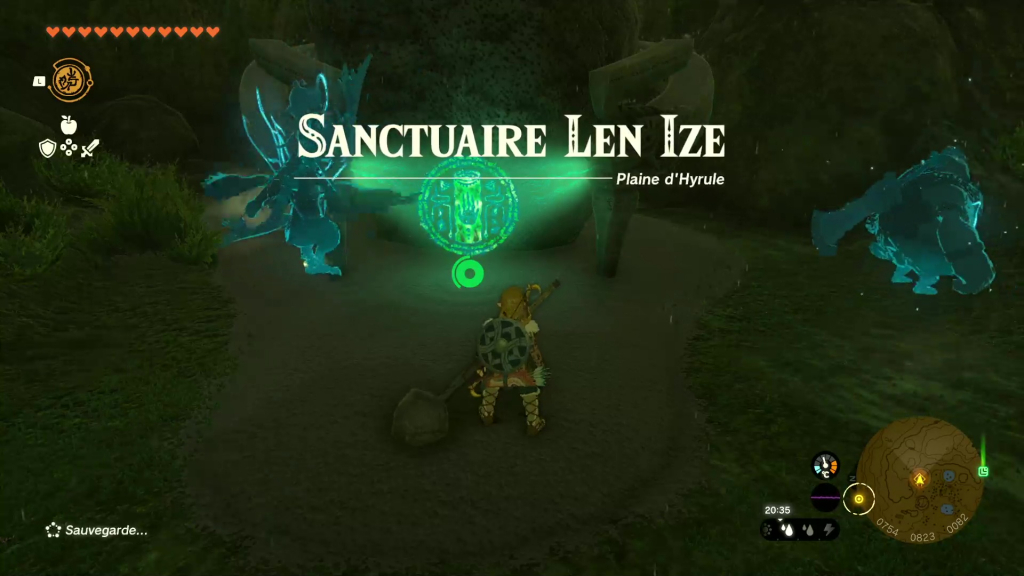 Zelda: Tears of the Kingdom - Sanctuaire Len Ize