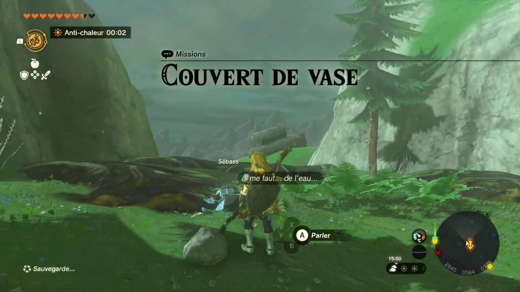 Zelda: Tears of the Kingdom - Couvert de vase