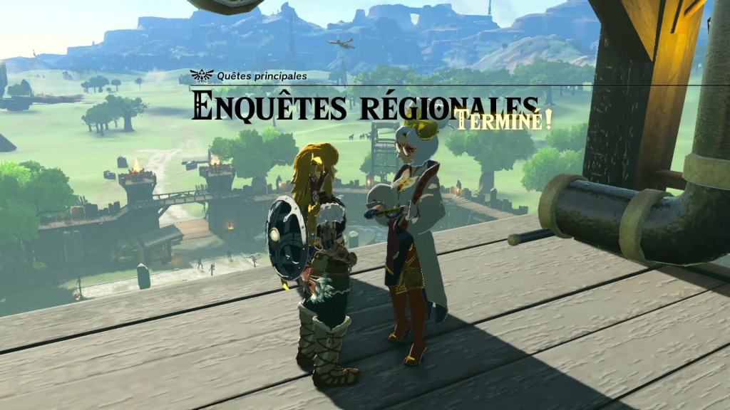 Zelda: Tears of the Kingdom - Enquêtes régionales - Fin