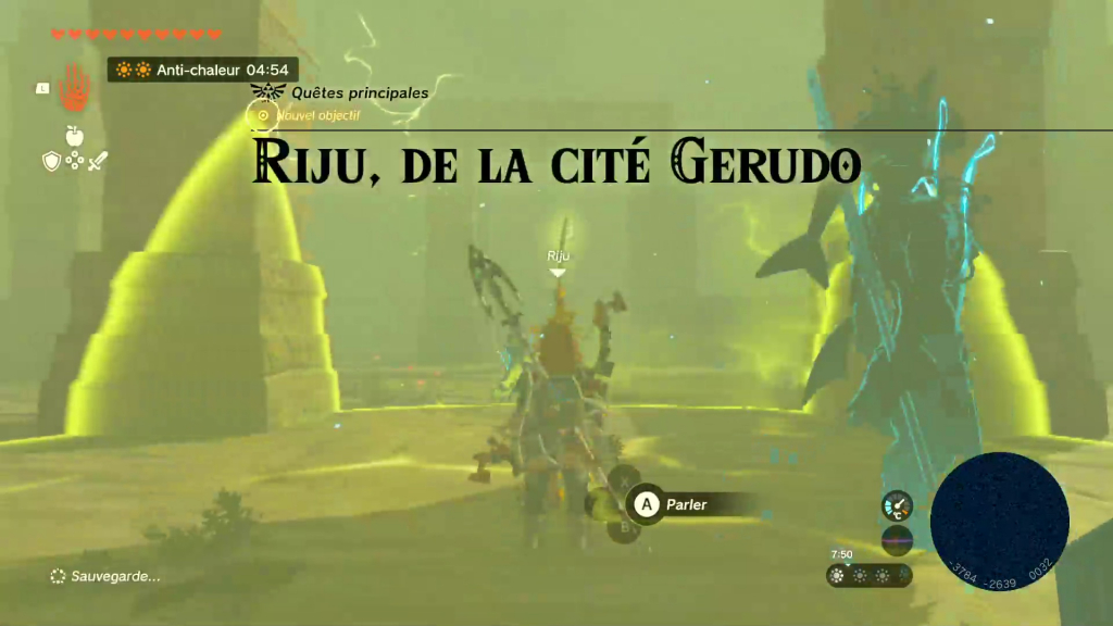 Zelda: Tears of the Kingdom - Riju, de la Cité Gerudo