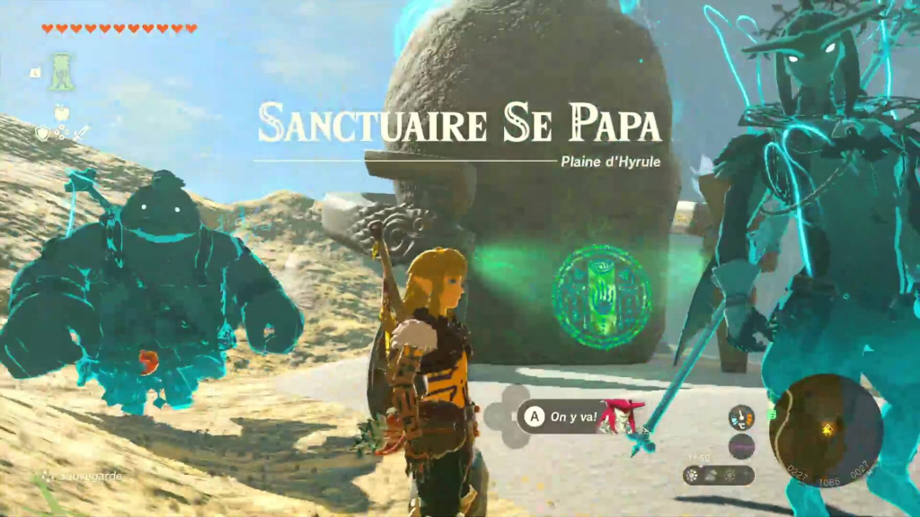 Zelda: Tears of the Kingdom - Sanctuaire Se Papa