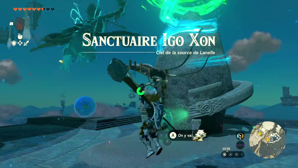 Zelda: Tears of the Kingdom - Sanctuaire Igo Xon