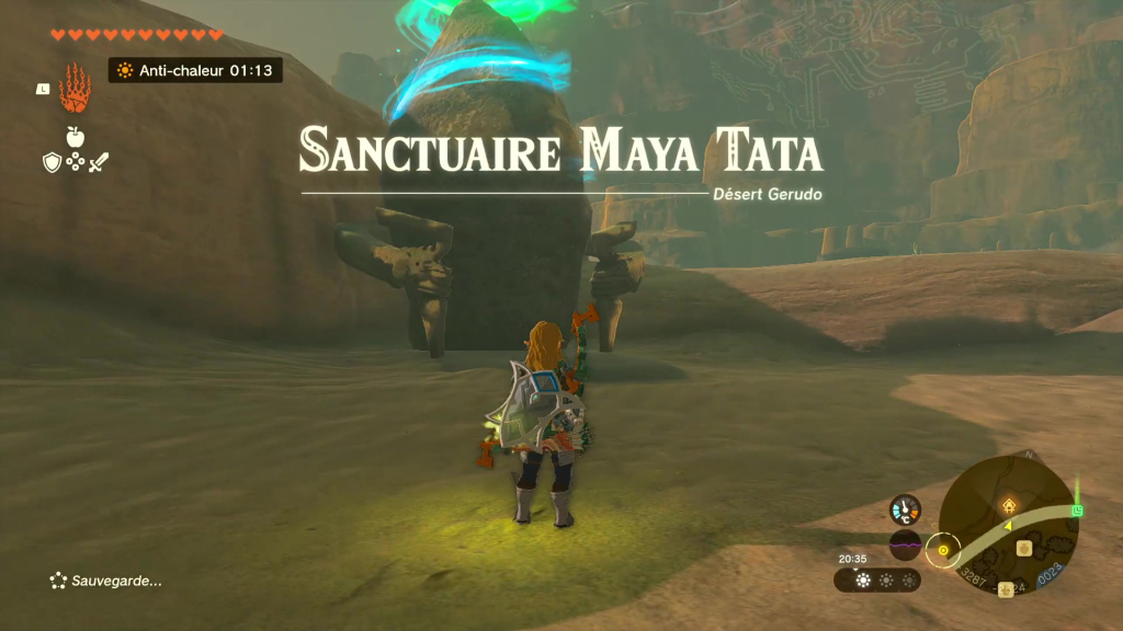 Zelda: Tears of the Kingdom - Sanctuaire Maya Tata
