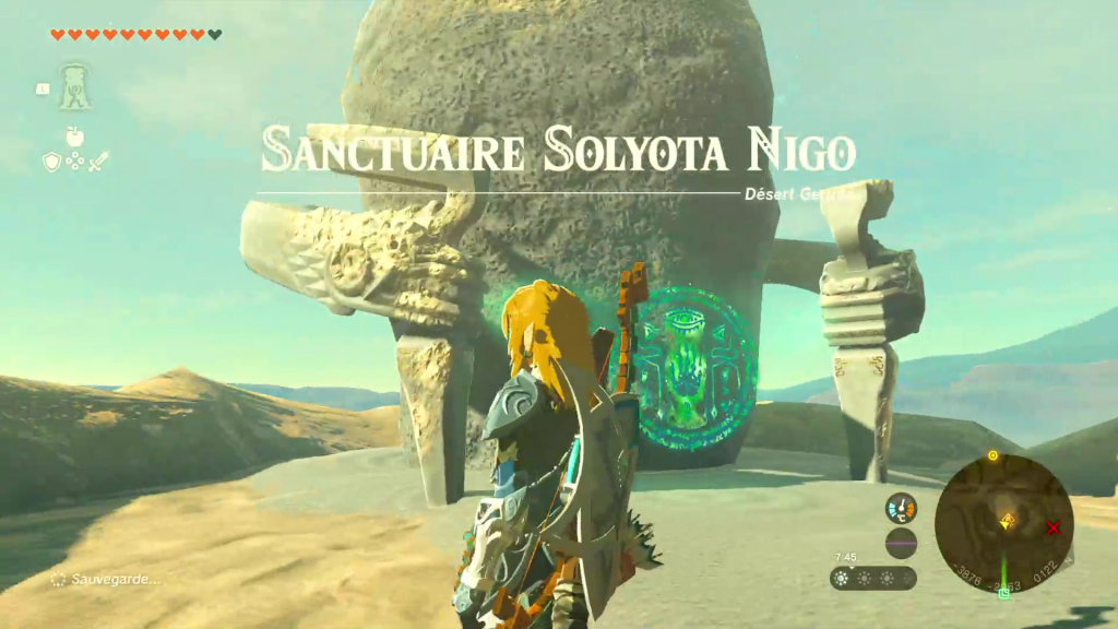 Zelda: Tears of the Kingdom - Sanctuaire Solyota Nigo