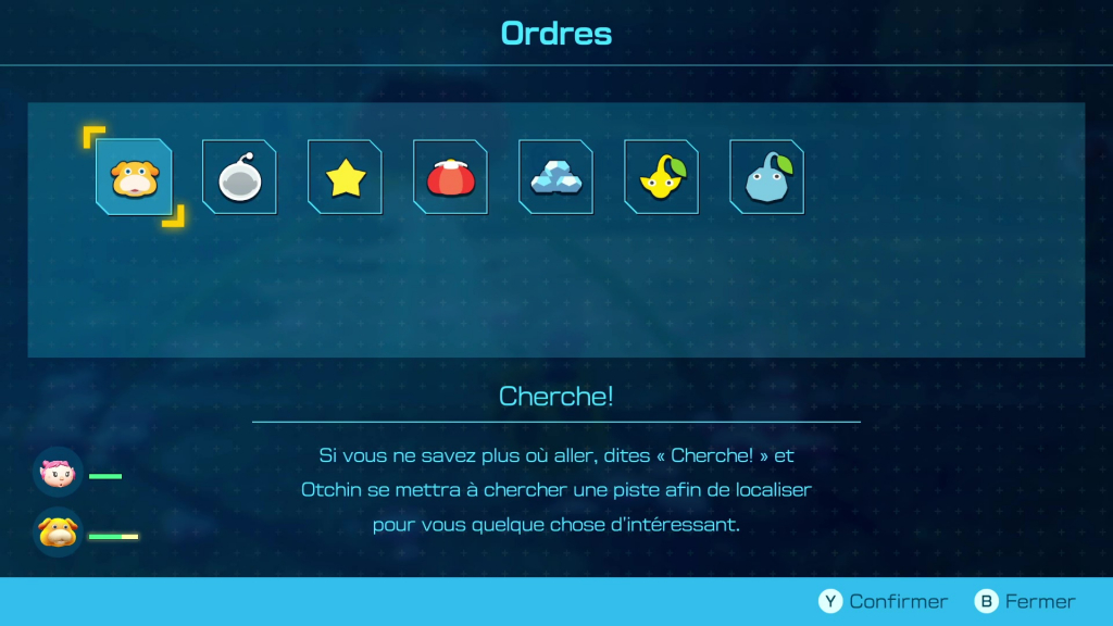 Pikmin 4 - Ordres