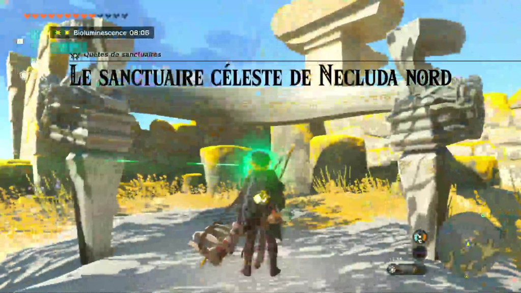 Zelda: Tears of the Kingdom - Sanctuaire Céleste de Necluda Nord