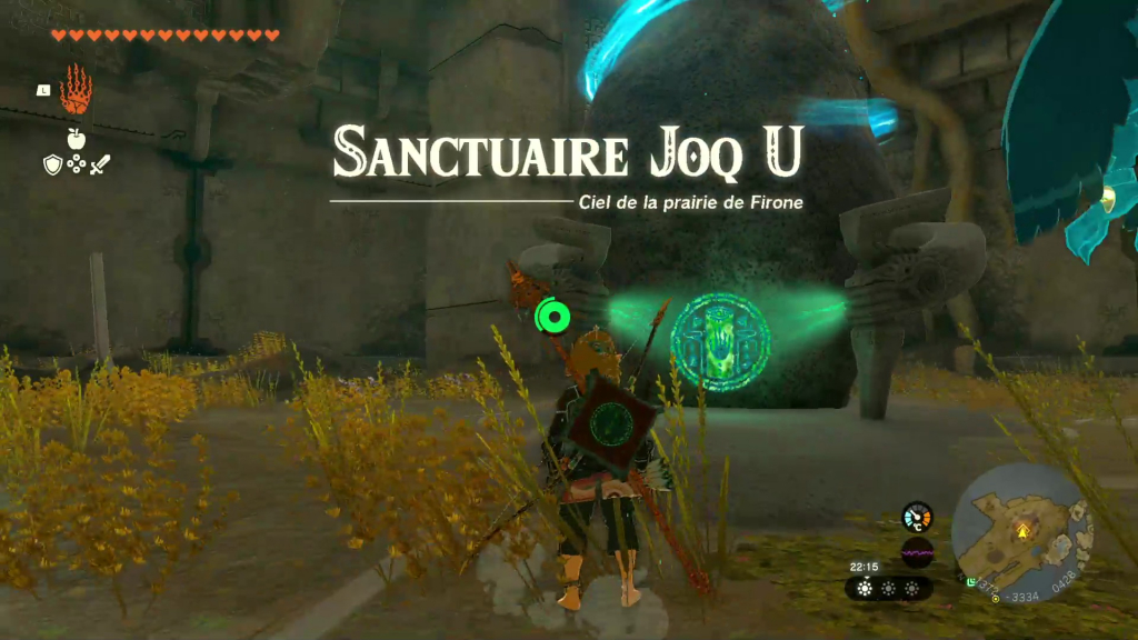 Zelda: Tears of the Kingdom - Sanctuaire Joq U