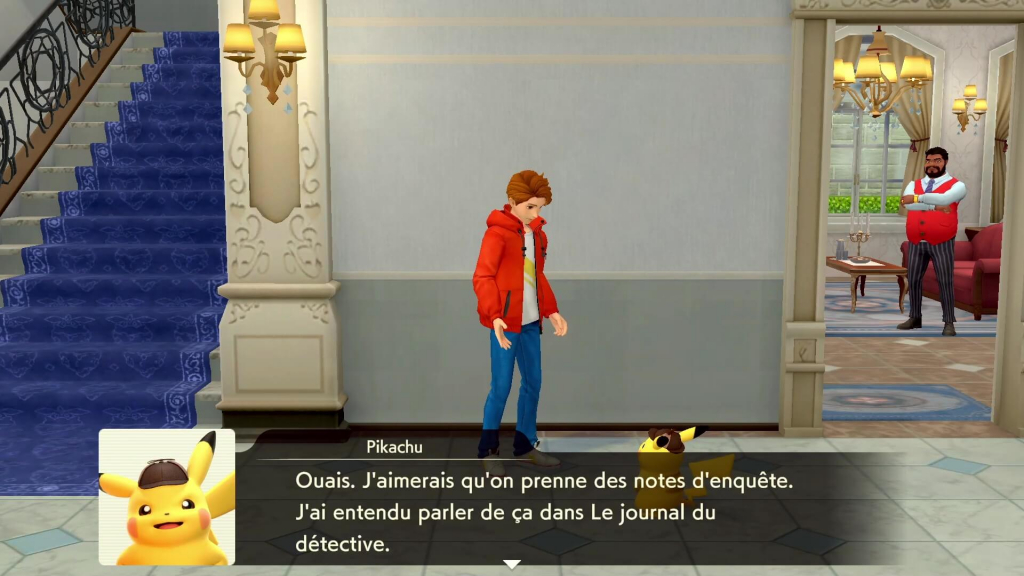 Le retour de Detective Pikachu - Comment utiliser les notes d'enquête