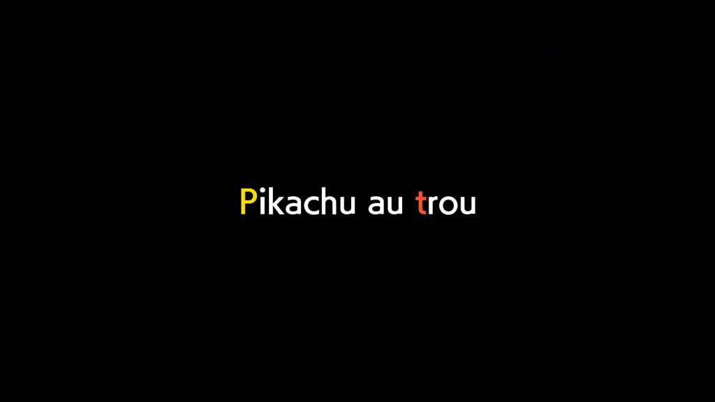 Le retour de Detective Pikachu - Pikachu au trou