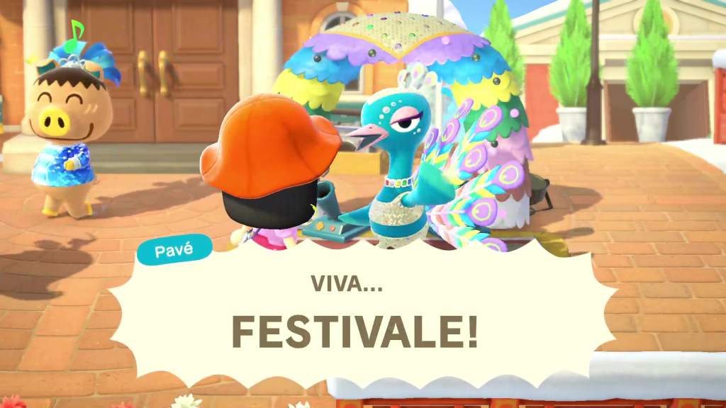 Animal Crossing : New Horizons - Pavé and the Festival