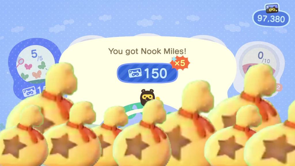 Animal Crossing : New Horizons - C'est quoi la différence entre clochettes et miles Nook?